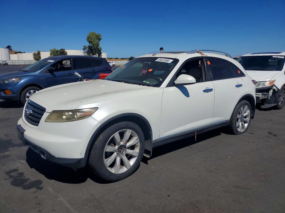 59402886 :رقم المزاد ، JNRAS08W17X208820 vin ، 2007 Infiniti Fx35 مزاد بيع