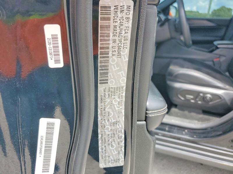 2022 Jeep Grand Cherokee მანქანა იყიდება აუქციონზე, vin: 1C4RJHAG1PC640497, აუქციონის ნომერი: 60527056
