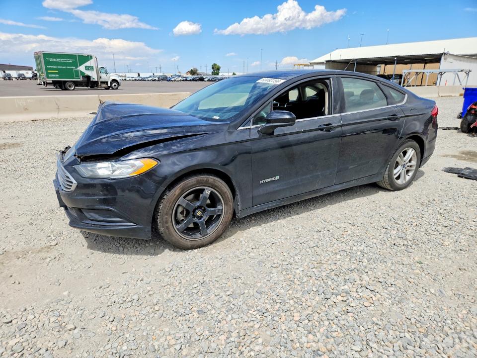 60482396 :رقم المزاد ، 3FA6P0LU4JR249963 vin ، 2018 Ford Fusion مزاد بيع