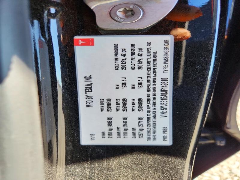 2018 Tesla Model 3 მანქანა იყიდება აუქციონზე, vin: 5YJ3E1EA0JF149310, აუქციონის ნომერი: 62109166