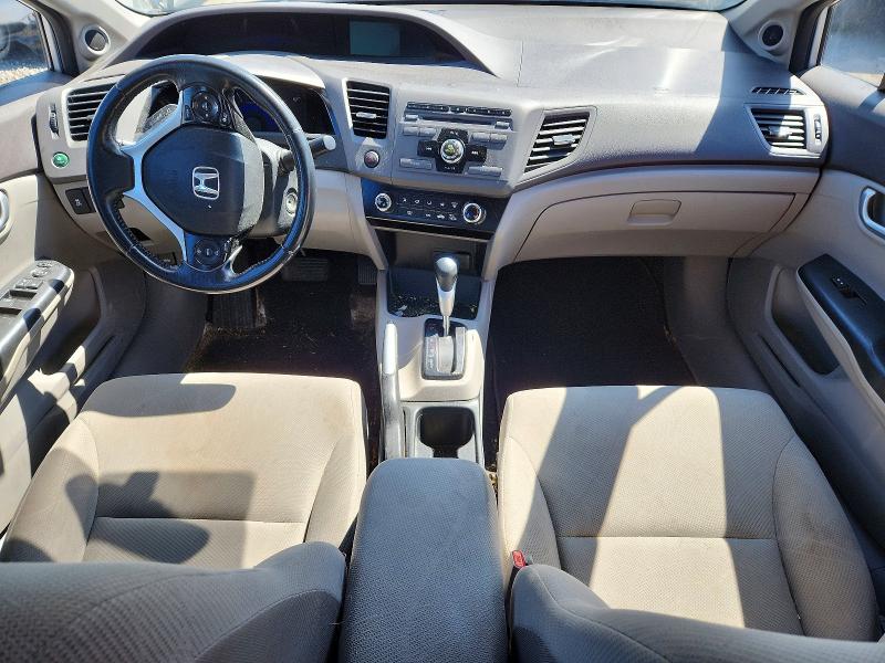 61114446 :رقم المزاد ، 2HGFB2F57CH033212 vin ، 2012 Honda Civic مزاد بيع