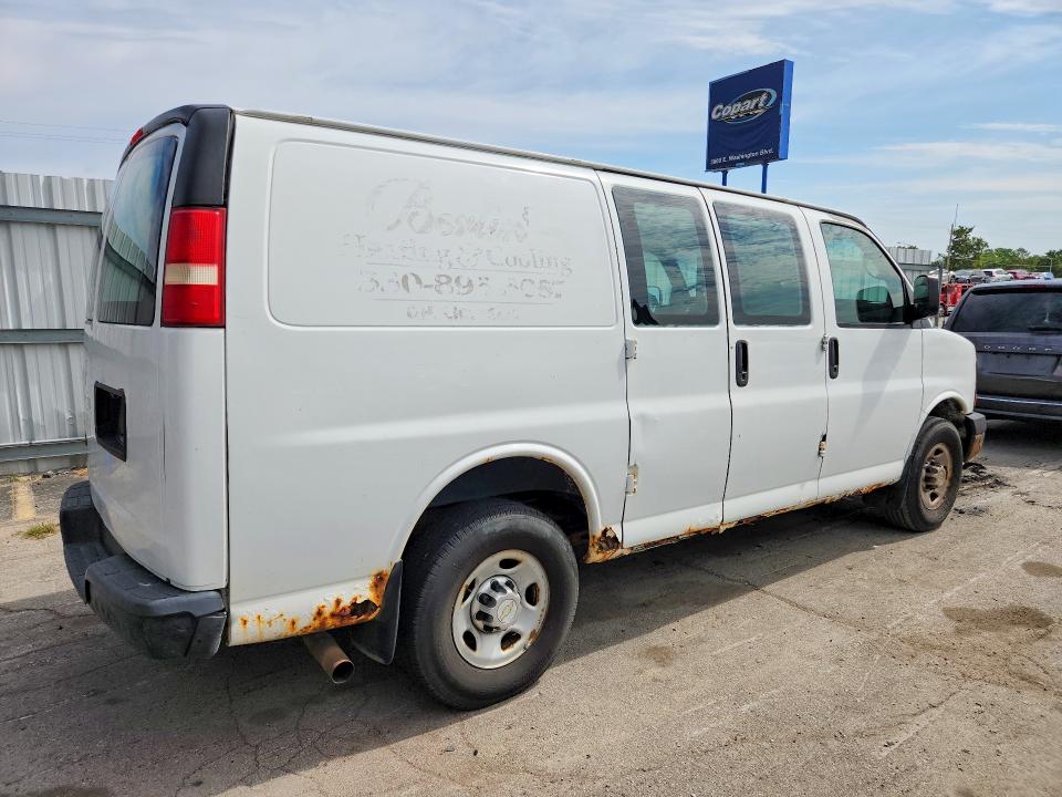 2011 Chevrolet Express 2500 მანქანა იყიდება აუქციონზე, vin: 1GCWGFCA8B1125340, აუქციონის ნომერი: 62523706
