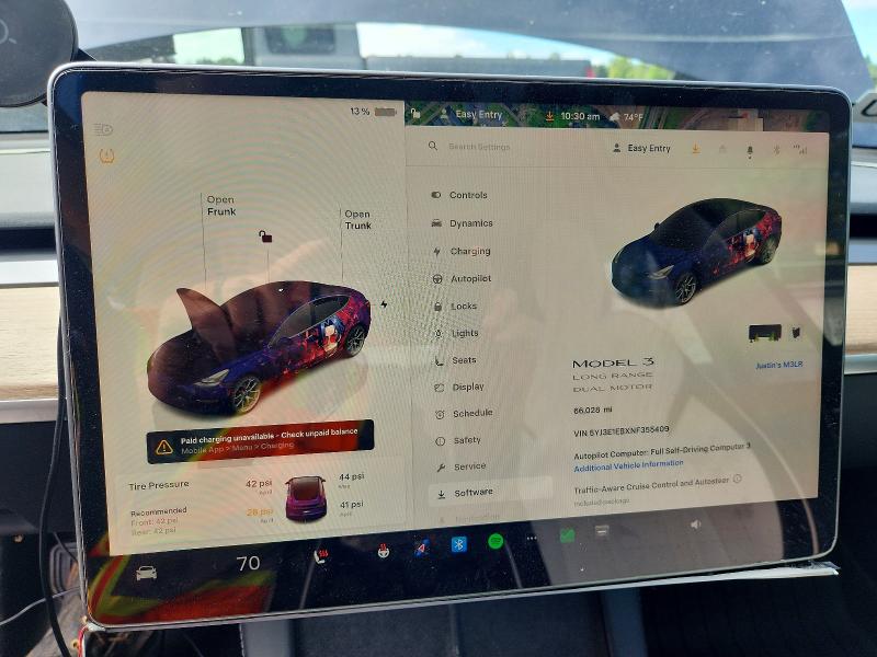 51658096 :رقم المزاد ، 5YJ3E1EBXNF355409 vin ، 2022 Tesla Model 3 مزاد بيع