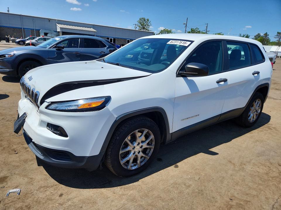 2014 Jeep Cherokee მანქანა იყიდება აუქციონზე, vin: 1C4PJLAB3EW109926, აუქციონის ნომერი: 62317616