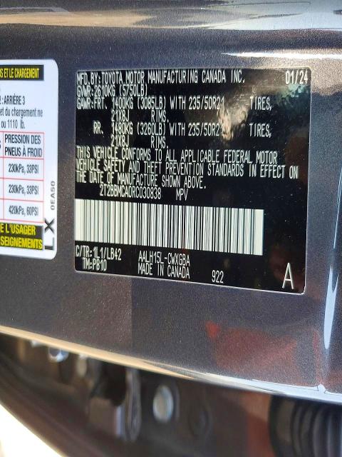Продаж на аукціоні авто 2024 Lexus Rx 350h, vin: 2T2BBMCA0RC030838, номер лоту: 58276646
