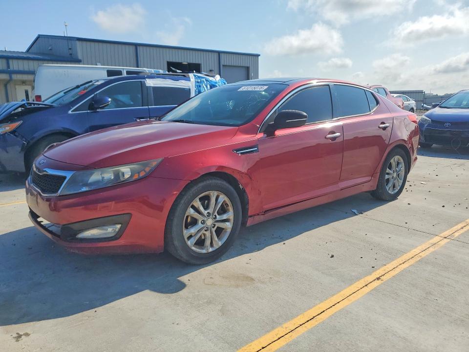 2013 Kia Optima მანქანა იყიდება აუქციონზე, vin: 5XXGN4A75DG231256, აუქციონის ნომერი: 61015076