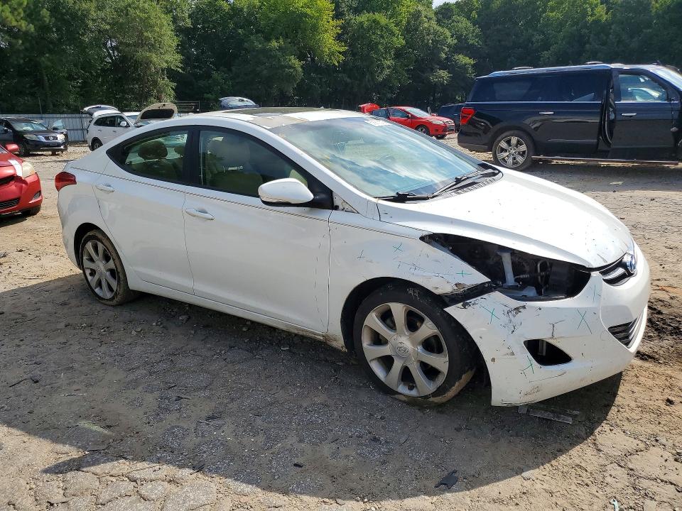 59975376 :رقم المزاد ، 5NPDH4AE6CH092735 vin ، 2012 Hyundai Elantra مزاد بيع