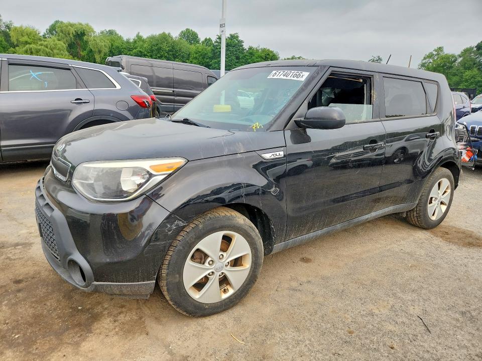 2015 Kia Soul მანქანა იყიდება აუქციონზე, vin: KNDJN2A29F7151596, აუქციონის ნომერი: 61740166