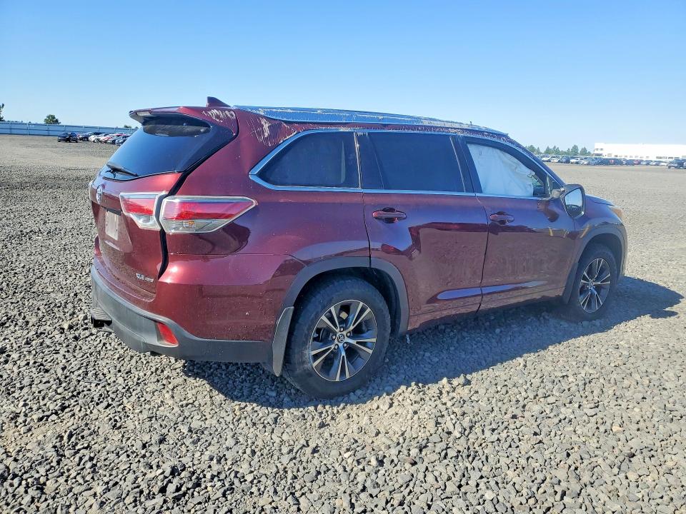 Продаж на аукціоні авто 2016 Toyota Highlander, vin: 5TDJKRFH7GS271838, номер лоту: 58499076