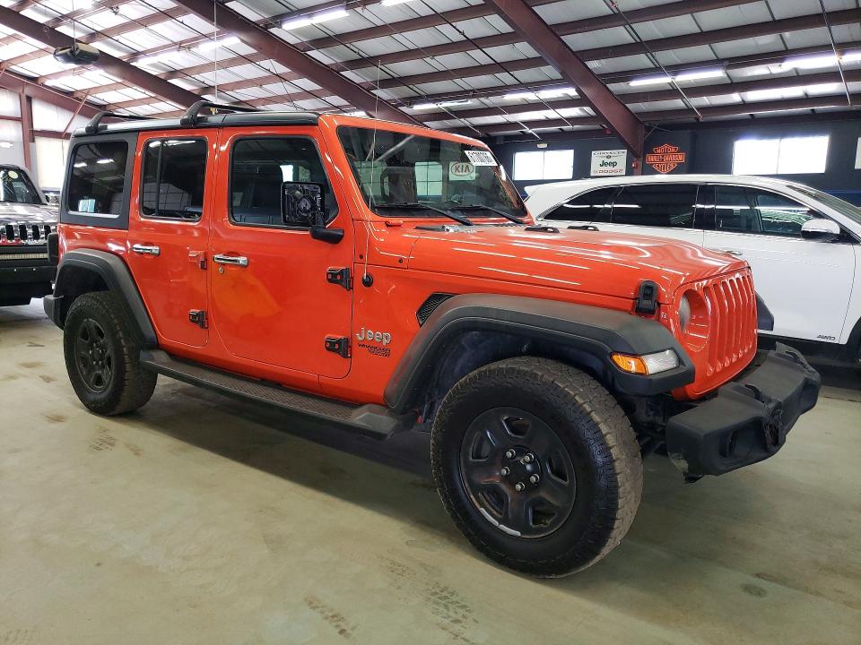 Aukcja sprzedaży 2018 Jeep Wrangler Unlimited, vin: 1C4HJXDG9JW172476, numer aukcji: 61700766