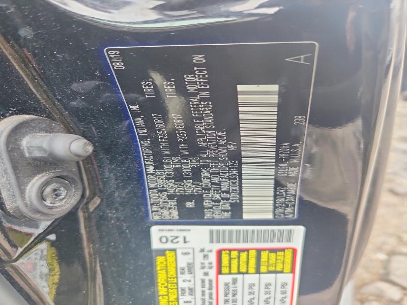Aukcja sprzedaży 2020 Toyota Sienna, vin: 5TDYZ3DC3LS044123, numer aukcji: 62348626