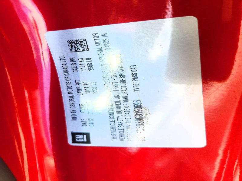 2012 Chevrolet Camaro მანქანა იყიდება აუქციონზე, vin: 2G1FC3D39C9190696, აუქციონის ნომერი: 60034156
