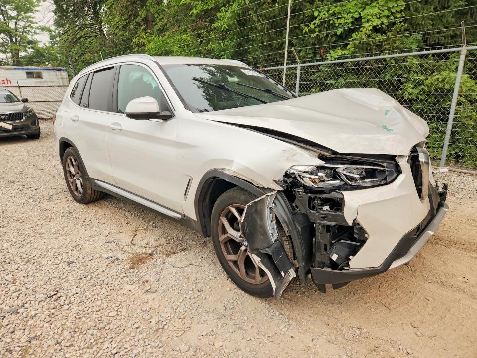 Aukcja sprzedaży 2022 Bmw X3, vin: 5UX53DP0XN9J26085, numer aukcji: 61289436