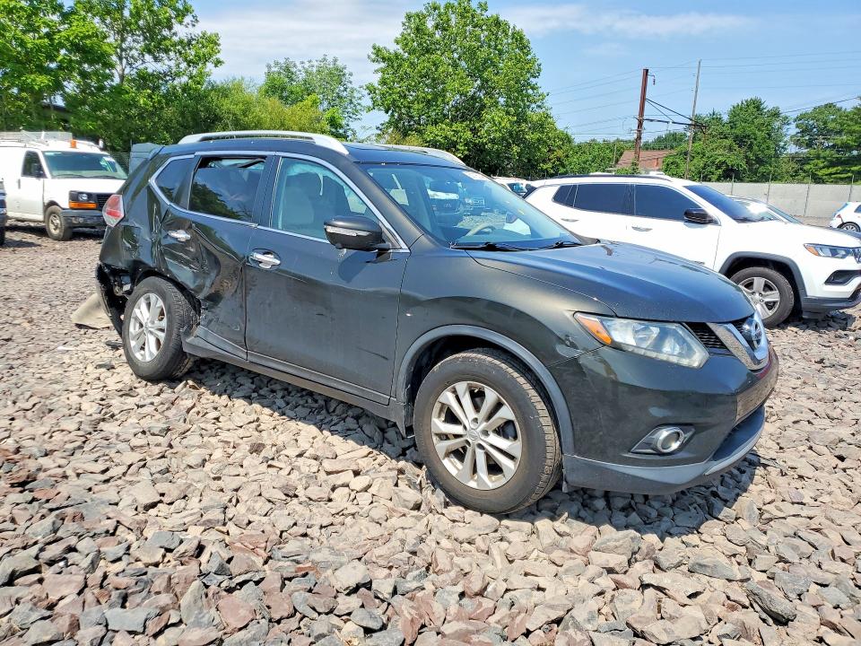 60765246 :رقم المزاد ، 5N1AT2MV5EC858708 vin ، 2014 Nissan Rogue مزاد بيع