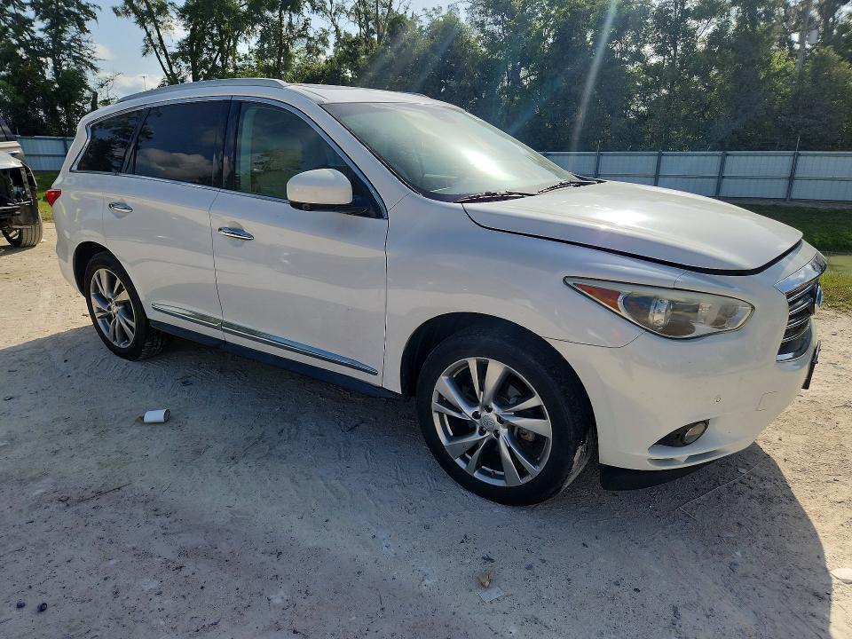 60505566 :رقم المزاد ، 5N1AL0MM6DC337961 vin ، 2013 Infiniti Jx35 مزاد بيع