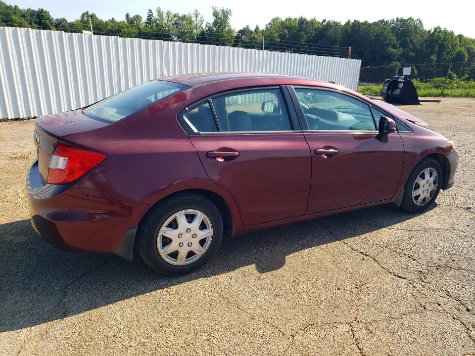 Продаж на аукціоні авто 2012 Honda Civic, vin: 2HGFB2F54CH559006, номер лоту: 63101216