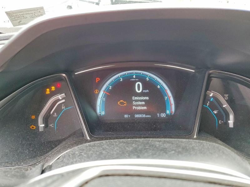 2017 Honda Civic მანქანა იყიდება აუქციონზე, vin: SHHFK7H53HU207538, აუქციონის ნომერი: 62067706
