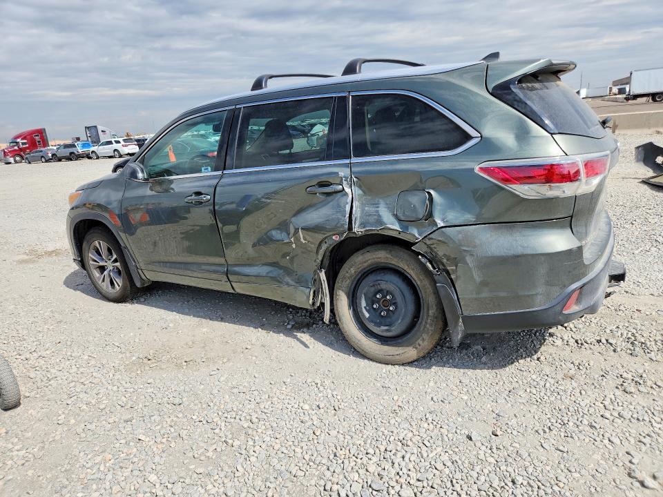 62246236 :رقم المزاد ، 5TDJKRFH7FS152587 vin ، 2015 Toyota Highlander مزاد بيع