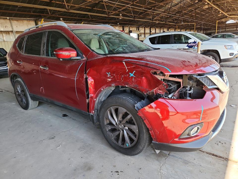 2016 Nissan Rogue მანქანა იყიდება აუქციონზე, vin: 5N1AT2MV8GC892371, აუქციონის ნომერი: 60489316