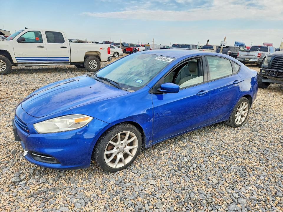 2013 Dodge Dart მანქანა იყიდება აუქციონზე, vin: 1C3CDFBA9DD110025, აუქციონის ნომერი: 59846026