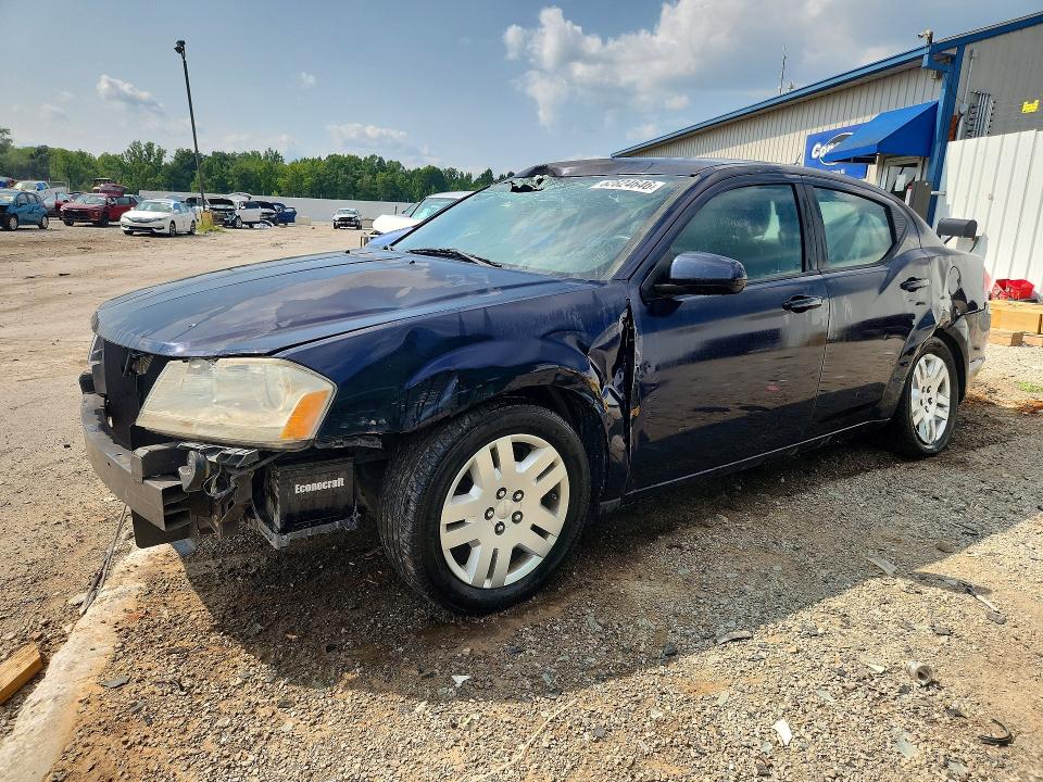 2012 Dodge Avenger მანქანა იყიდება აუქციონზე, vin: 1C3CDZCB1CN178501, აუქციონის ნომერი: 62824646
