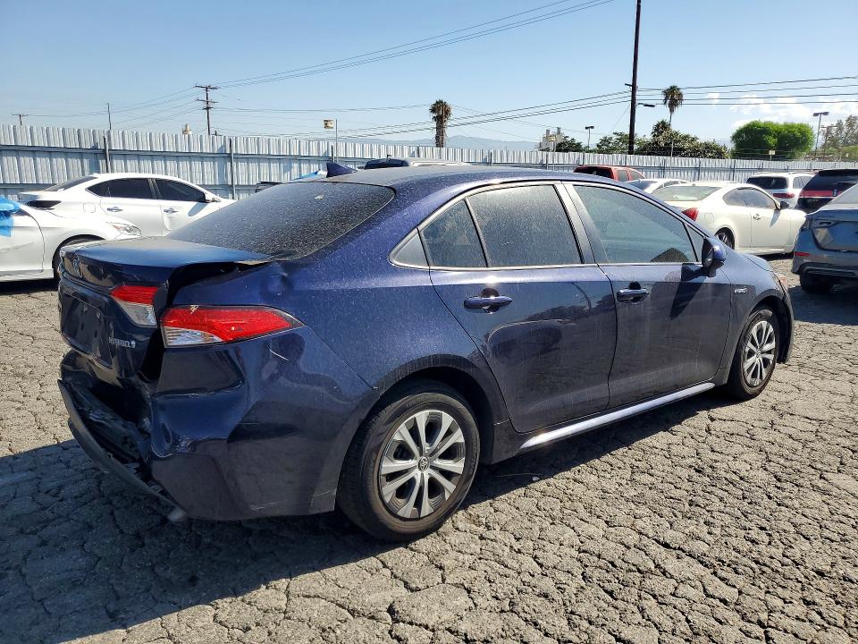 58471336 :رقم المزاد ، JTDEBRBE6LJ003089 vin ، 2020 Toyota Corolla مزاد بيع