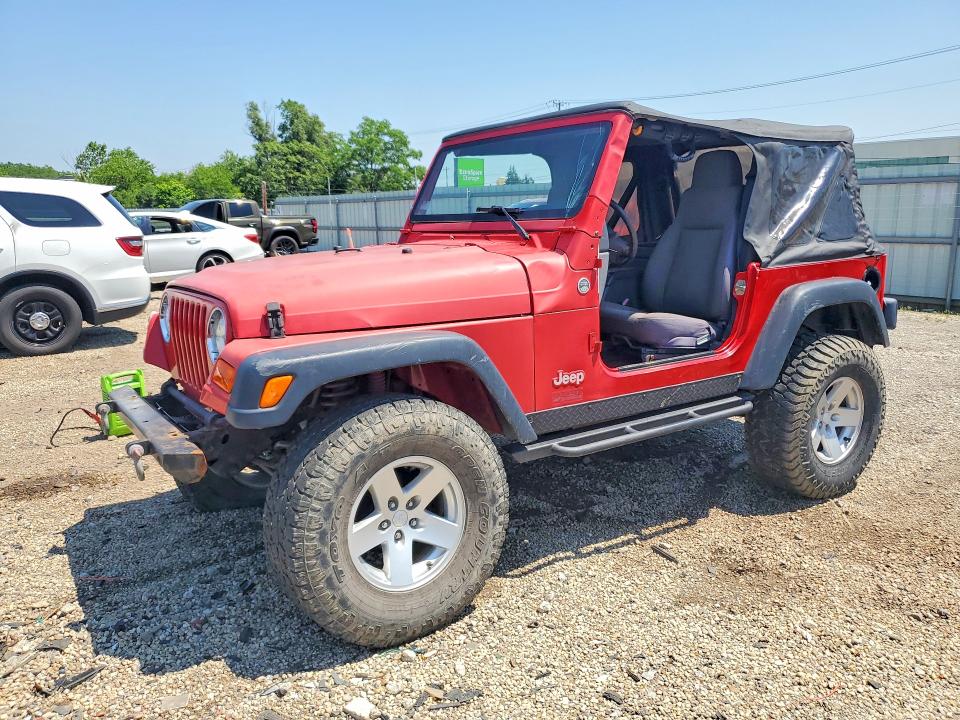 Продажа на аукционе авто 2006 Jeep Wrangler / Tj, vin: 1J4FA69S36P780178, номер лота: 58690826