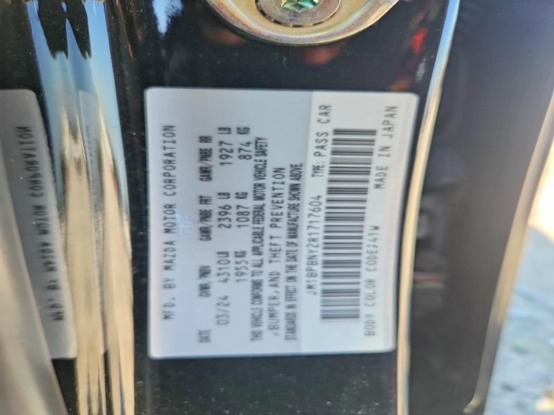 Aukcja sprzedaży 2024 Mazda 3, vin: JM1BPBNY2R1717604, numer aukcji: 61726626