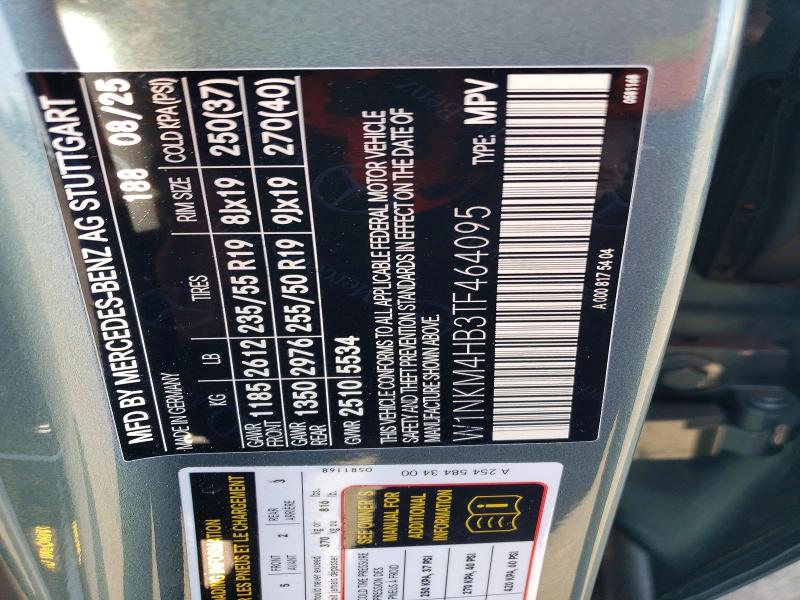 Продаж на аукціоні авто 2026 Mercedes-benz Glc, vin: W1NKM4HB3TF464095, номер лоту: 59388286