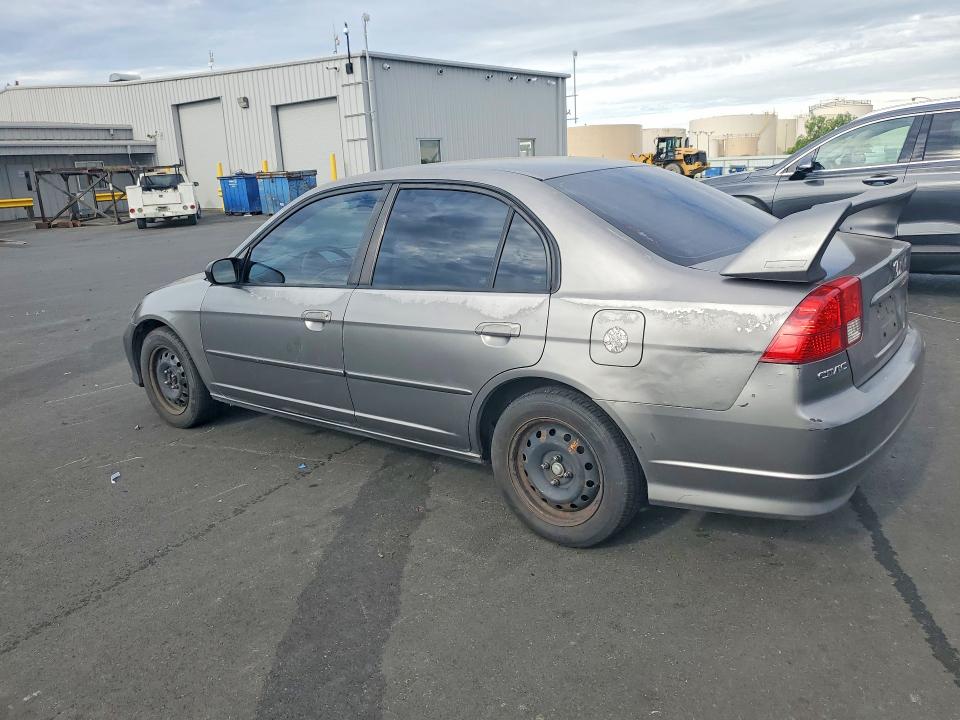 Aukcja sprzedaży 2005 Honda Civic, vin: 2HGES15535H614653, numer aukcji: 61361296