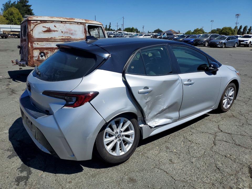 Продаж на аукціоні авто 2024 Toyota Corolla Hatchback, vin: JTND4MBE7R3222953, номер лоту: 61223366