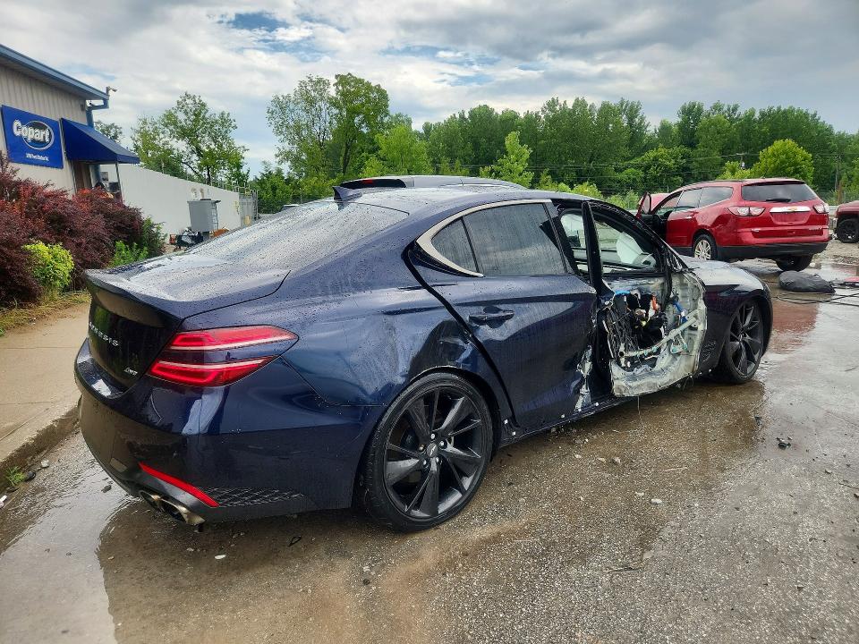 59995396 :رقم المزاد ، KMTG34TA7PU109528 vin ، 2023 Genesis G70 مزاد بيع