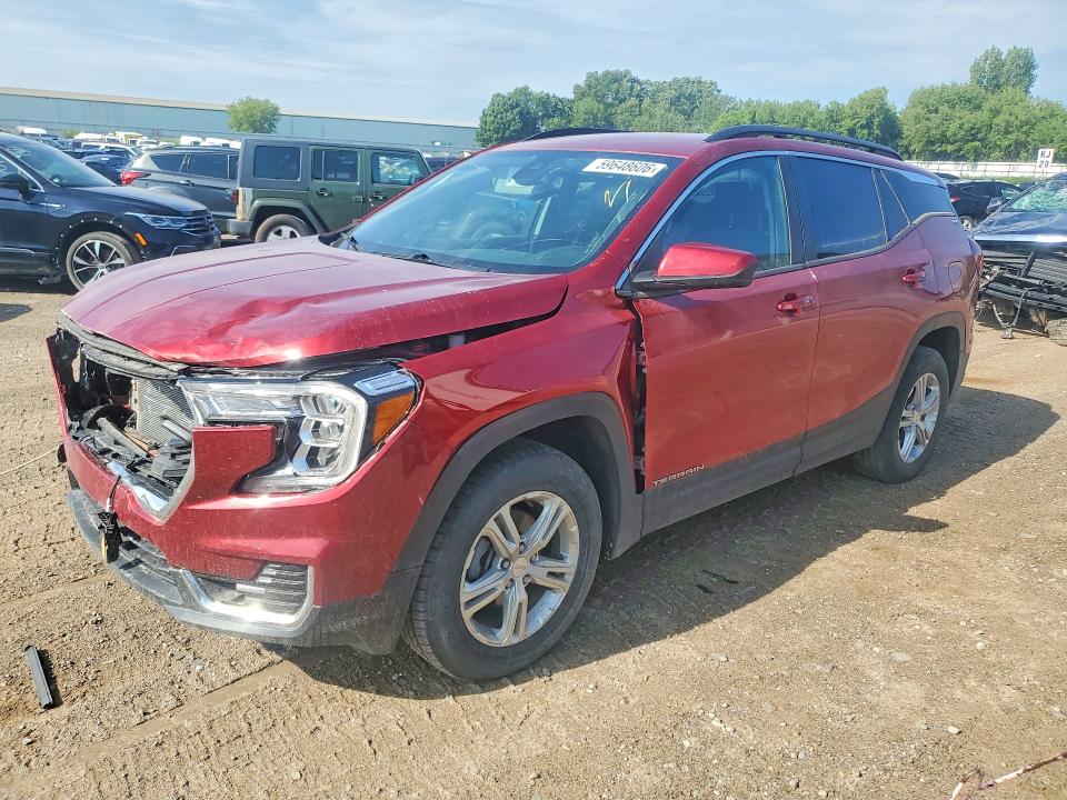 Продажа на аукционе авто 2022 Gmc Terrain Sle, vin: 3GKALTEV7NL196972, номер лота: 59648606