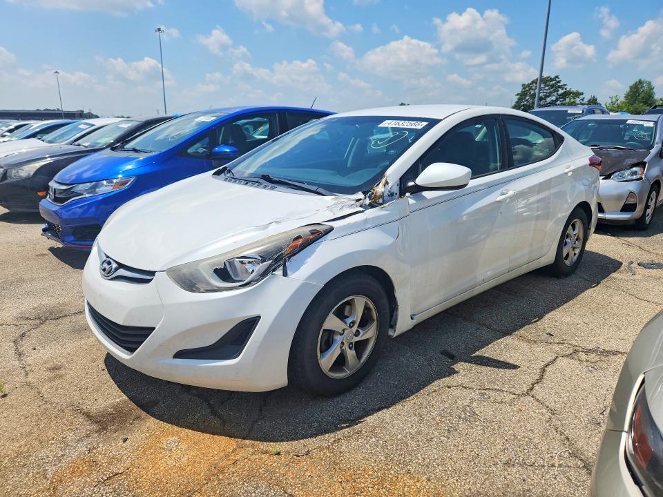 2015 Hyundai Elantra მანქანა იყიდება აუქციონზე, vin: 5NPDH4AE2FH569505, აუქციონის ნომერი: 41632566