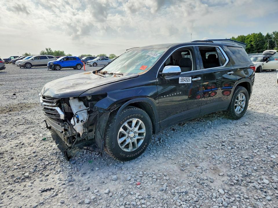 58943926 :رقم المزاد ، 1GNEVGKW2JJ117891 vin ، 2018 Chevrolet Traverse مزاد بيع
