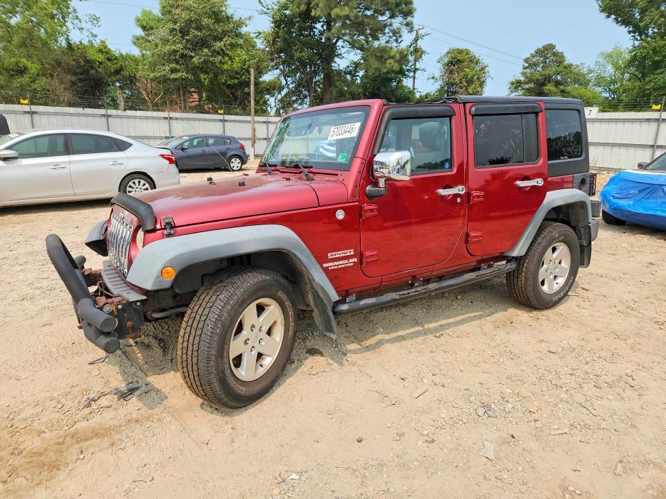 Продажа на аукционе авто 2012 Jeep Wrangler Unlimited, vin: 1C4BJWDG4CL189352, номер лота: 57033446
