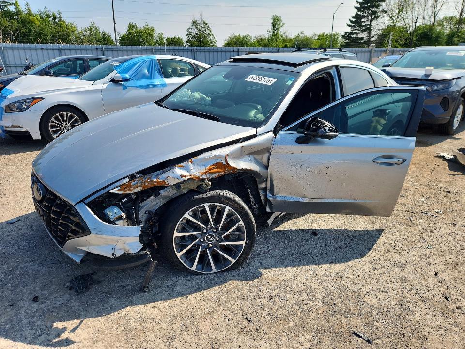 Продажа на аукционе авто 2022 Hyundai Sonata, vin: 5NPEL4J26NH134476, номер лота: 61280816