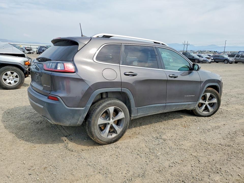 60163336 :رقم المزاد ، 1C4PJMDN5KD116265 vin ، 2019 Jeep Cherokee مزاد بيع