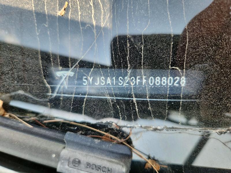Продажа на аукционе авто 2015 Tesla Model S, vin: 5YJSA1S23FF088028, номер лота: 60973986