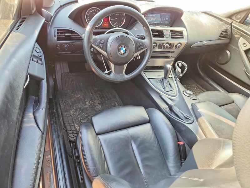 2007 Bmw 650 მანქანა იყიდება აუქციონზე, vin: WBAEH135X7CR52232, აუქციონის ნომერი: 63023796