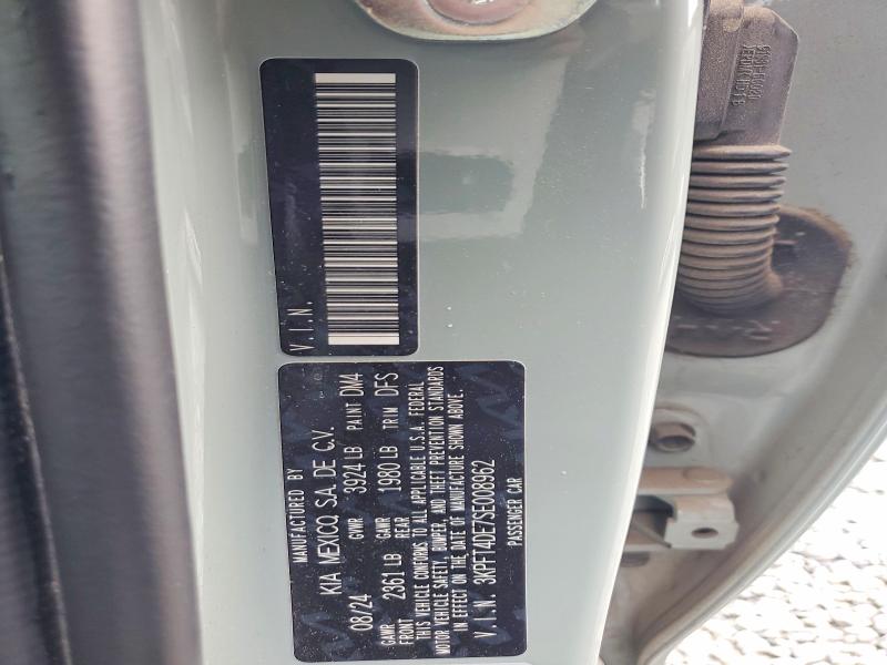 61198226 :رقم المزاد ، 3KPFT4DE7SE008962 vin ، 2025 Kia K4 مزاد بيع