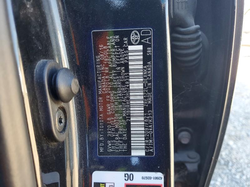 Aukcja sprzedaży 2017 Toyota Corolla, vin: 2T1BURHE3HC748311, numer aukcji: 59745296