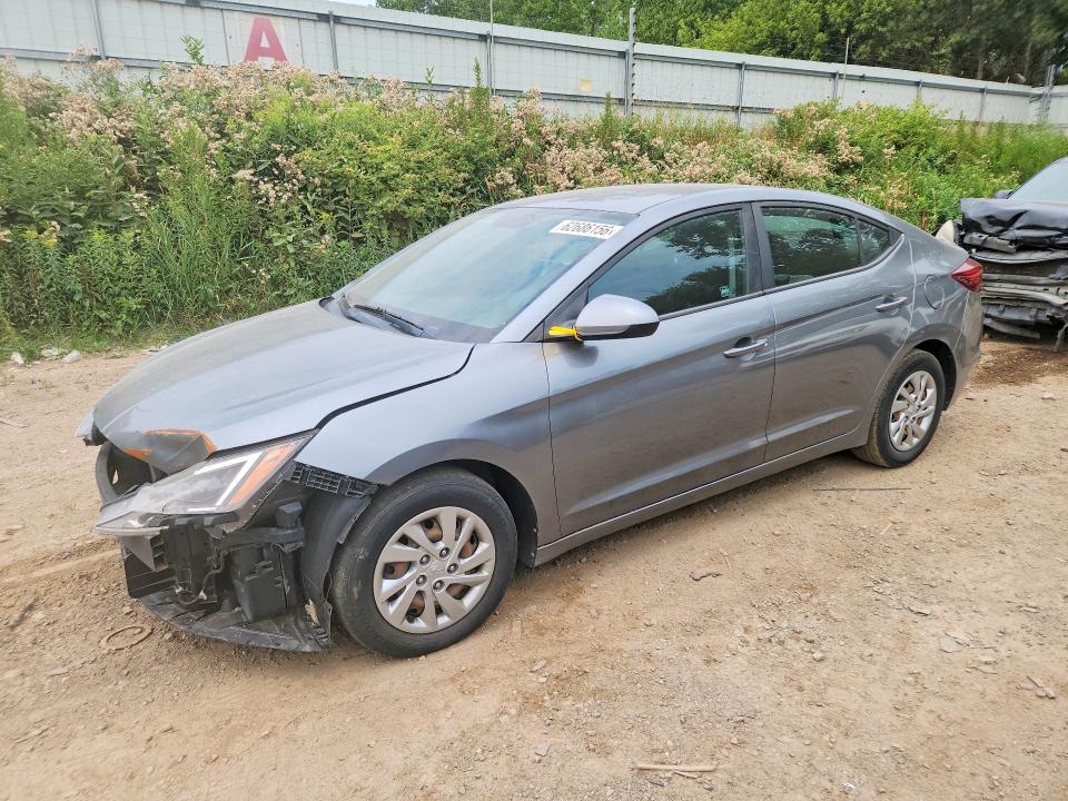 2019 Hyundai Elantra მანქანა იყიდება აუქციონზე, vin: KMHD74LF1KU757145, აუქციონის ნომერი: 62686156