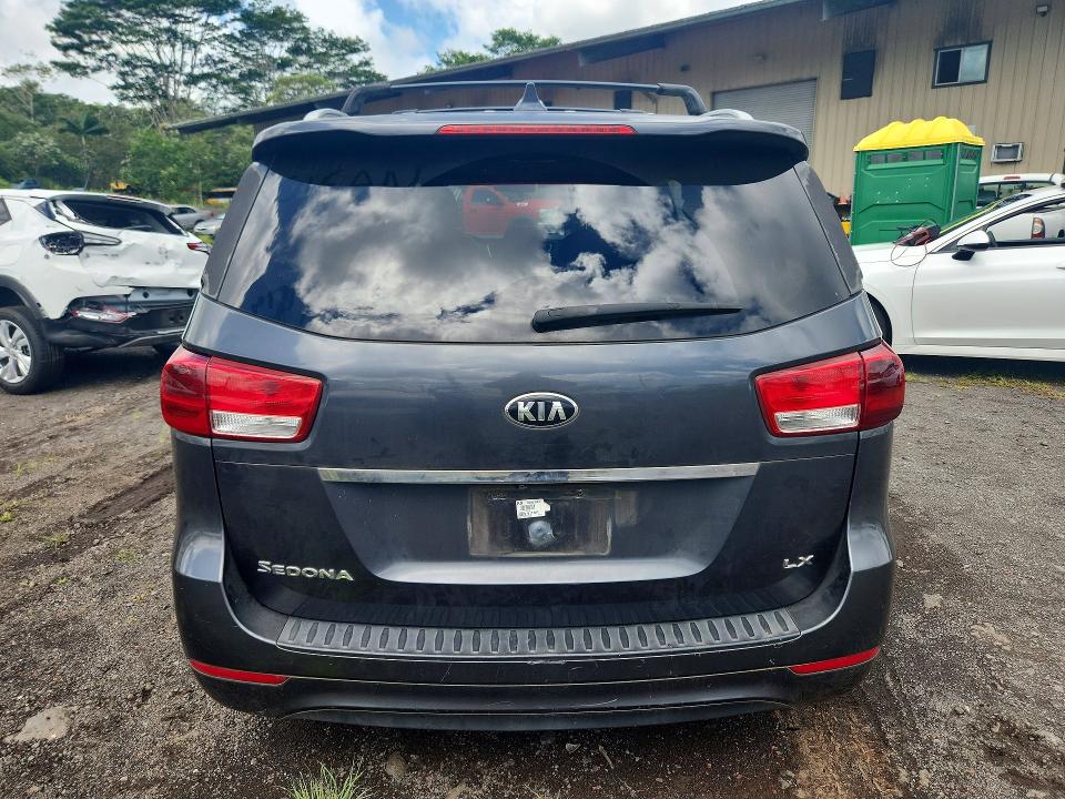 2016 Kia Sedona მანქანა იყიდება აუქციონზე, vin: KNDMB5C18G6148949, აუქციონის ნომერი: 59915186