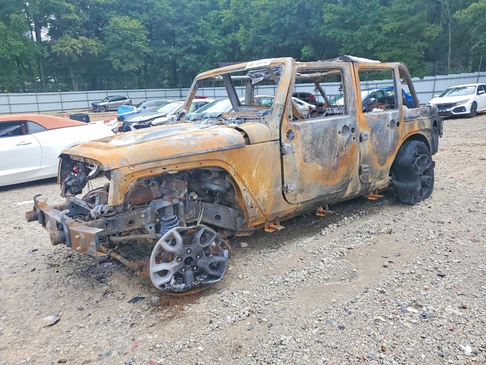 59719116 :رقم المزاد ، 1C4BJWEG4JL879503 vin ، 2018 Jeep Wrangler Unlimited مزاد بيع