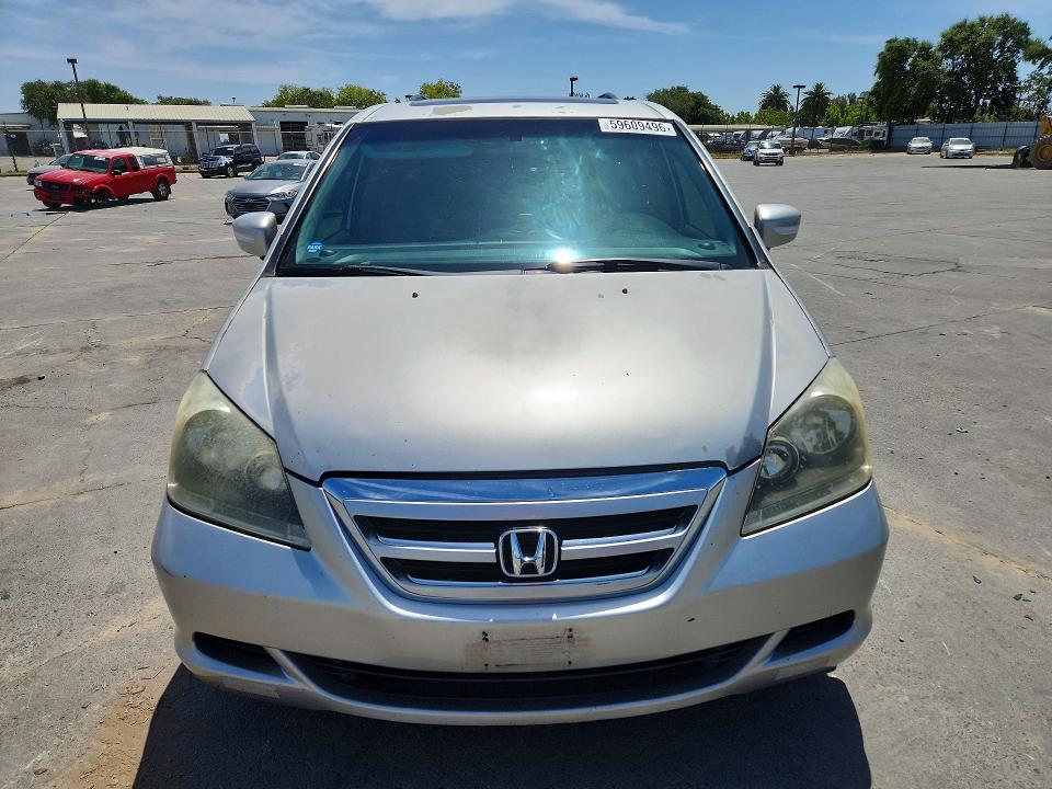 59609496 :رقم المزاد ، 5FNRL38797B083862 vin ، 2007 Honda Odyssey مزاد بيع