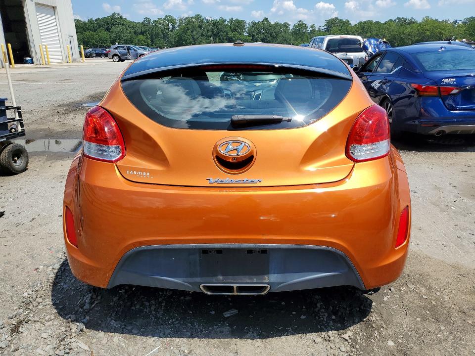 2016 Hyundai Veloster მანქანა იყიდება აუქციონზე, vin: KMHTC6AD6GU298710, აუქციონის ნომერი: 61714726