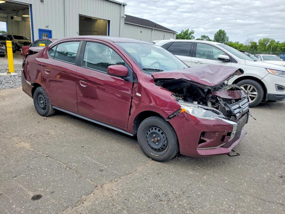 Aukcja sprzedaży 2022 Mitsubishi Mirage, vin: ML32FUFJ7NHF03683, numer aukcji: 61964686