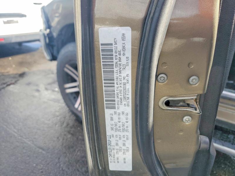 61537226 :رقم المزاد ، 1C6RR7GG5DS631983 vin ، 2013 Ram 1500 مزاد بيع