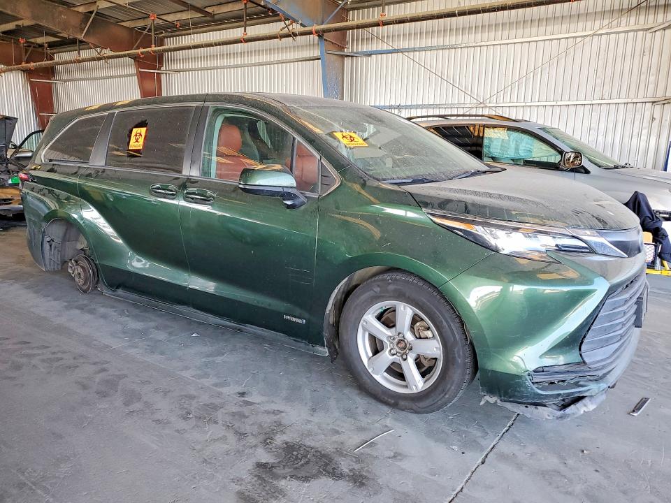 Aukcja sprzedaży 2021 Toyota Sienna, vin: 5TDKRKEC2MS008472, numer aukcji: 63028046